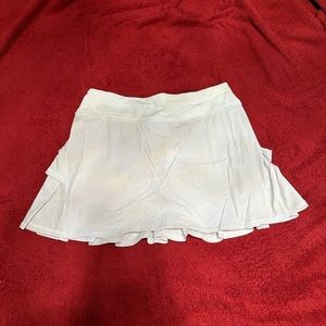Lululemon White Tennis Skirt